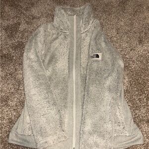 The North Face Women's Soft Gray Teddy Jacket